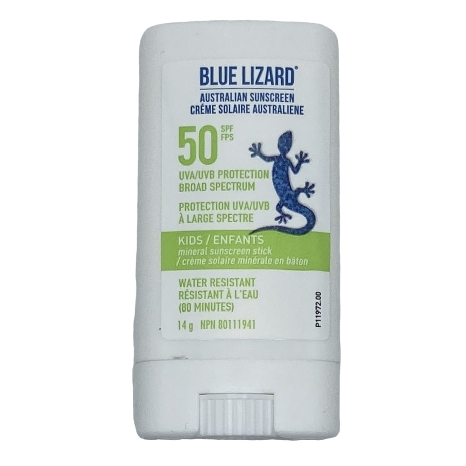 Blue Lizard Kid's Mineral Sunscreen Stick SPF50+